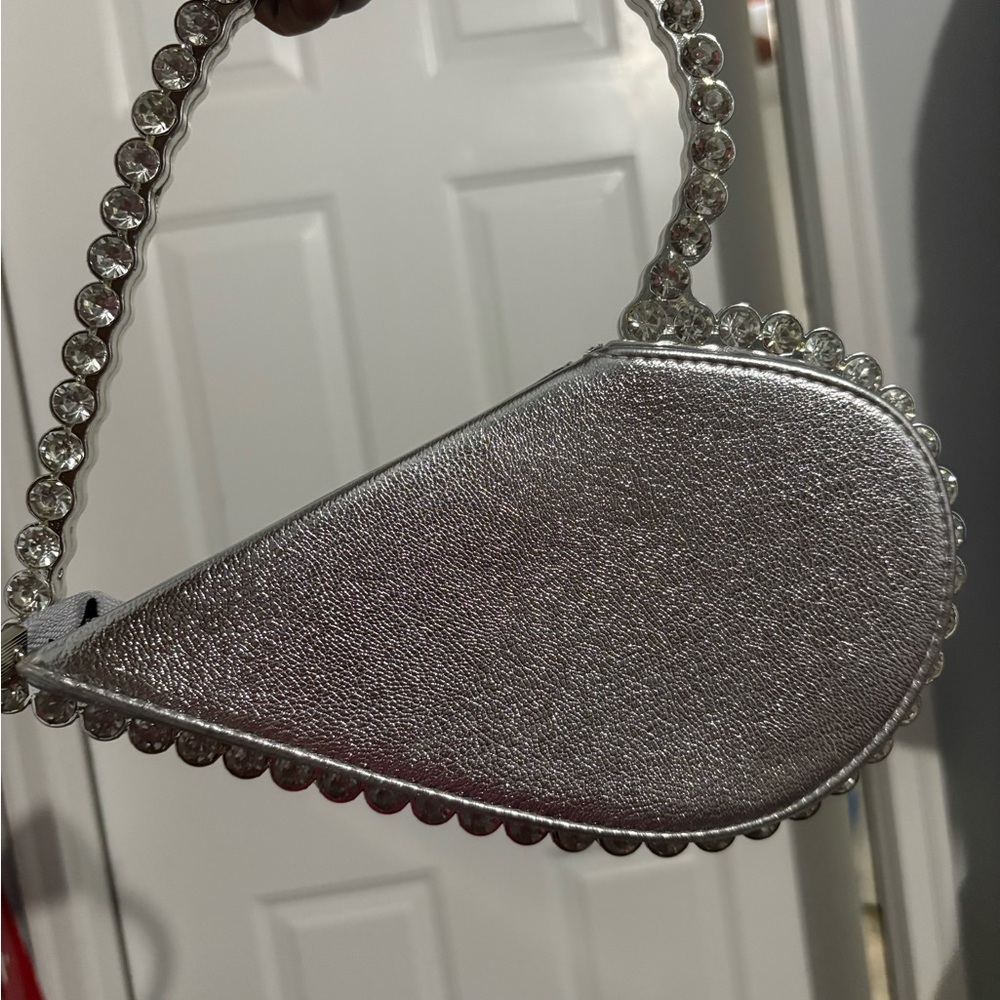 Elegant Silver Women's Bag
